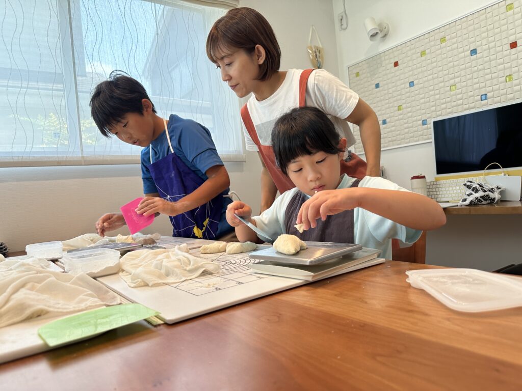 親子パン教室