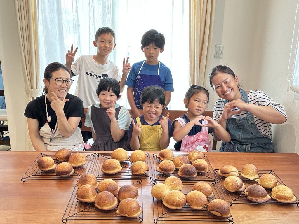 親子パン教室