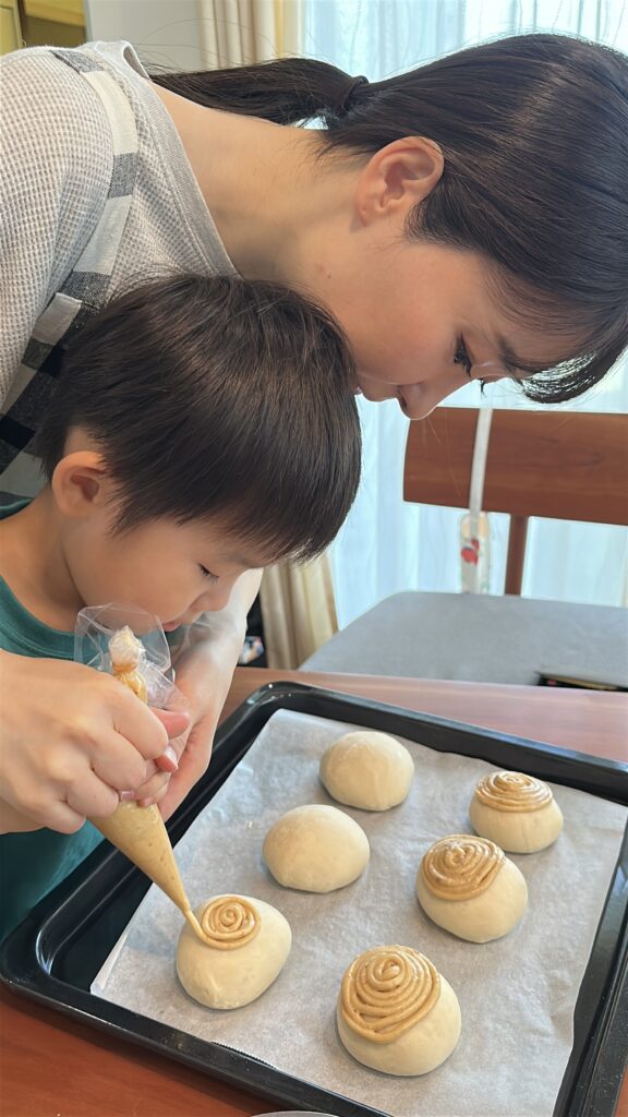 親子パン教室