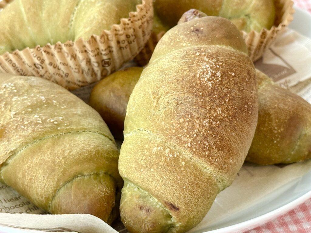 狭山茶塩パン