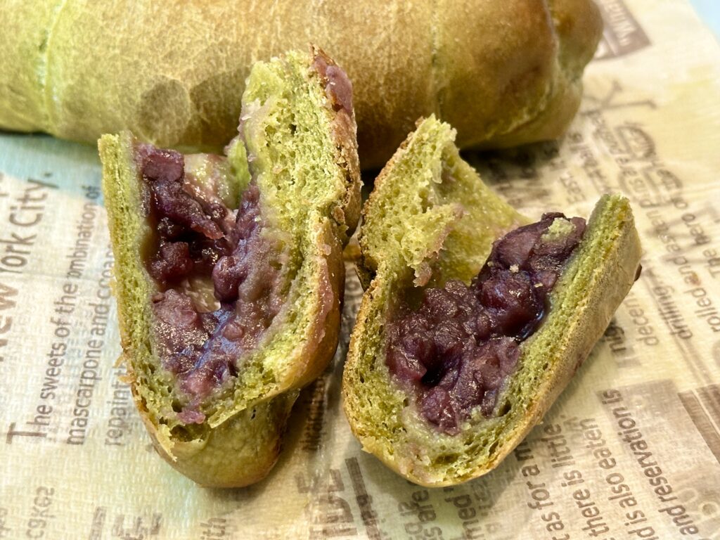 狭山茶塩パン