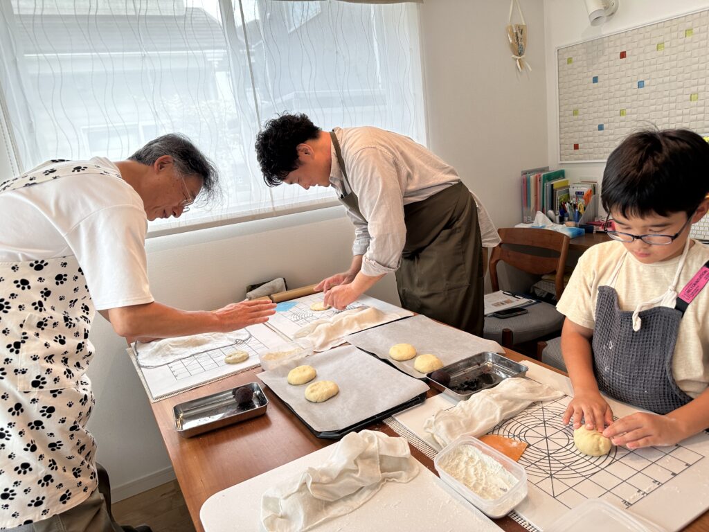 親子パン教室