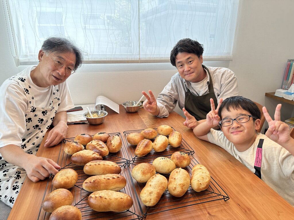 親子パン教室