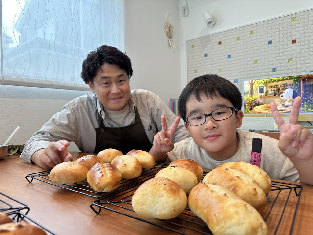 親子パン教室