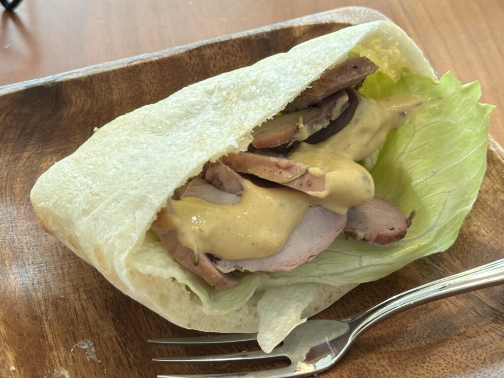 ローストポークのピタパン