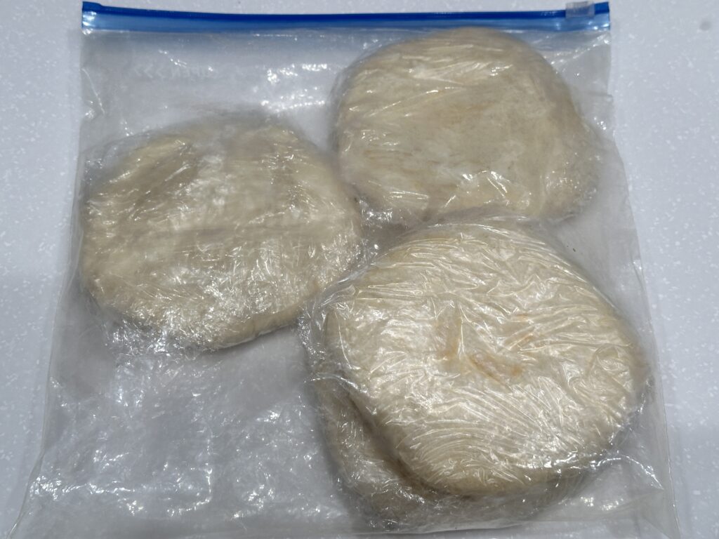 ピタパンの冷凍保存