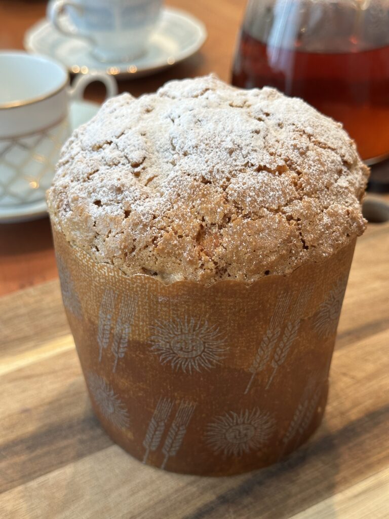 レッスンで作ったパネトーネ