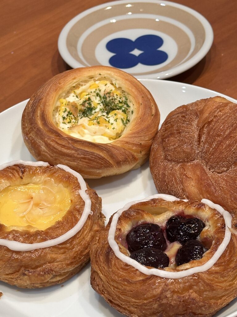 リトルマーメイドのデニッシュパン4種