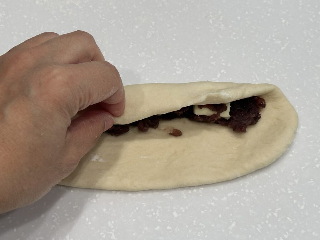 焼き上がったベーグル（失敗）