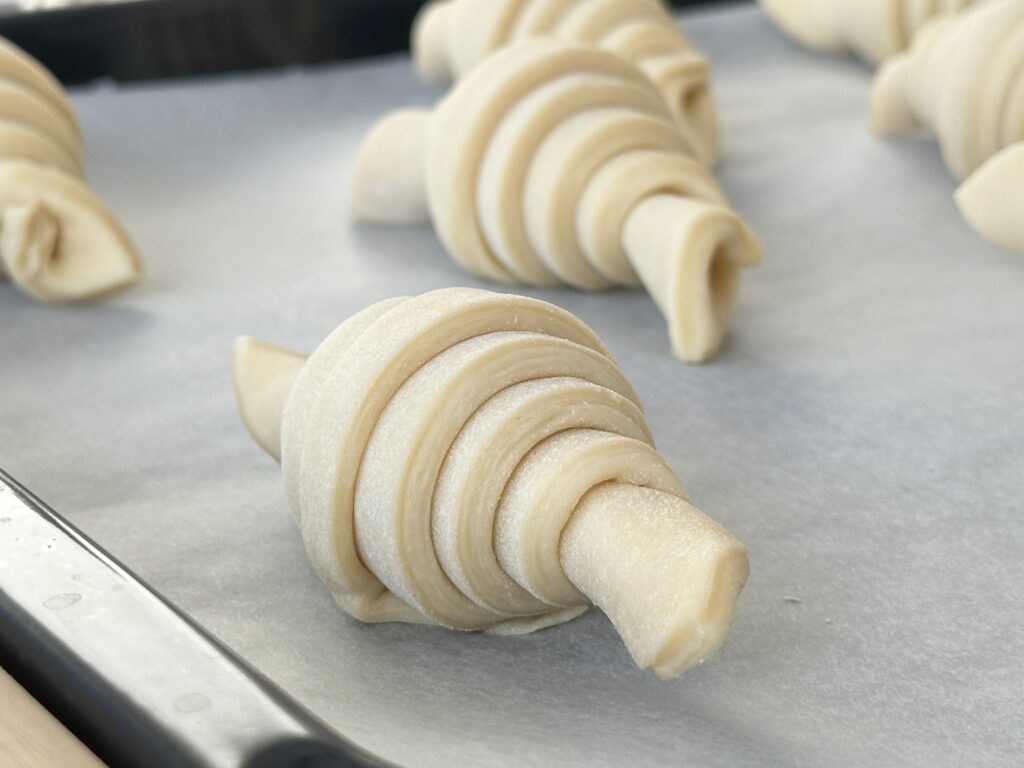 クロワッサン生地