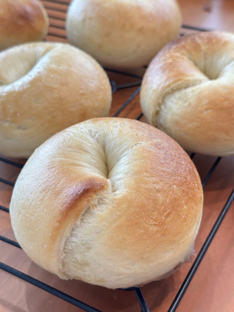 焼きたてベーグル