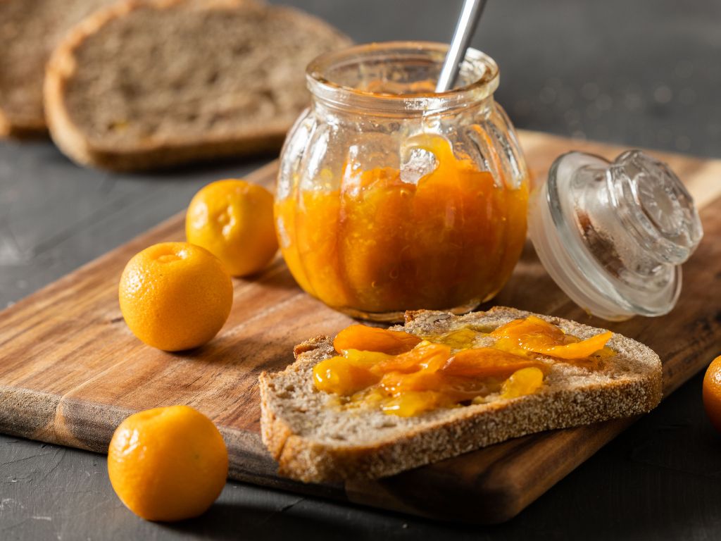 金柑ジャムとパン