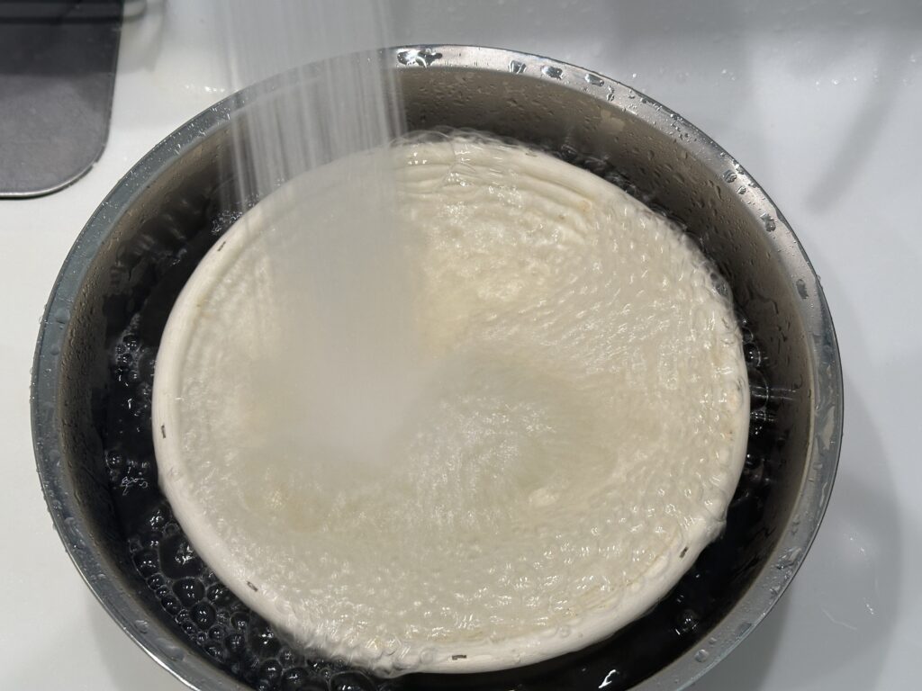 発酵かごの手入れ