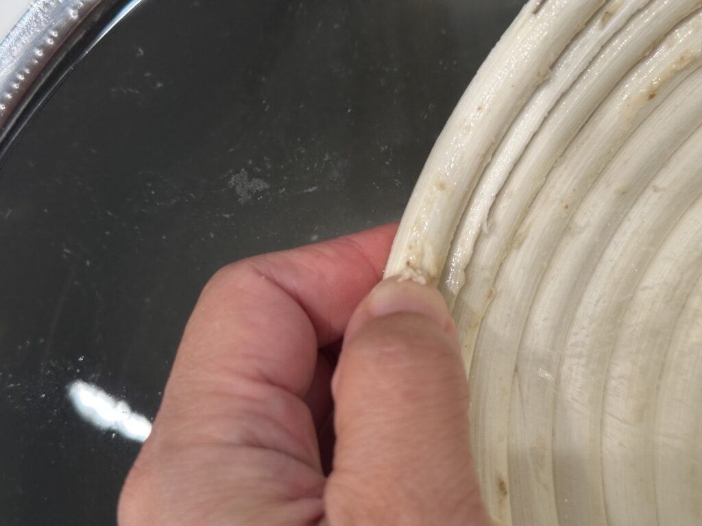 発酵かごの手入れ