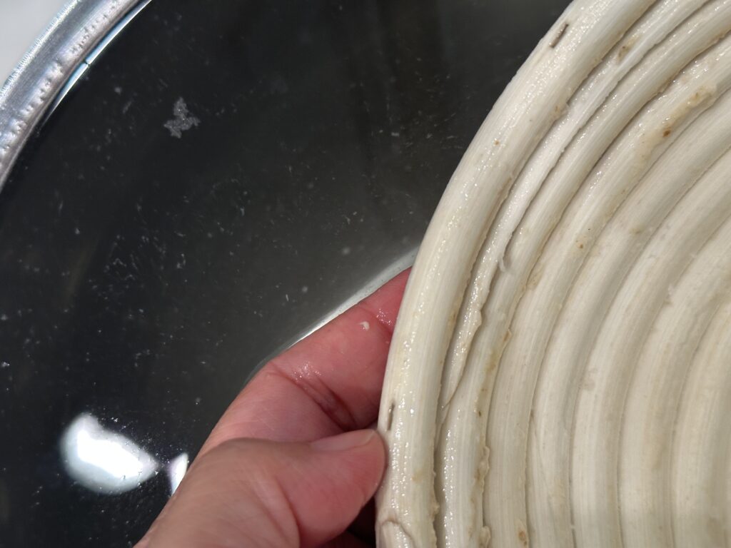 発酵かごの手入れ