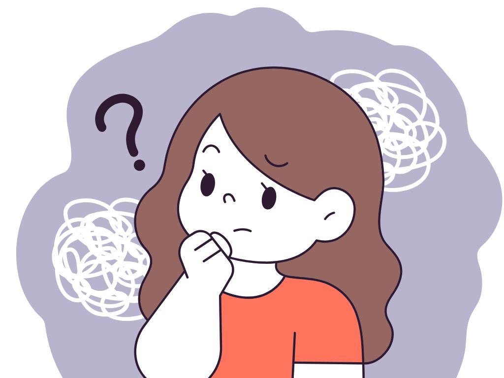 迷う