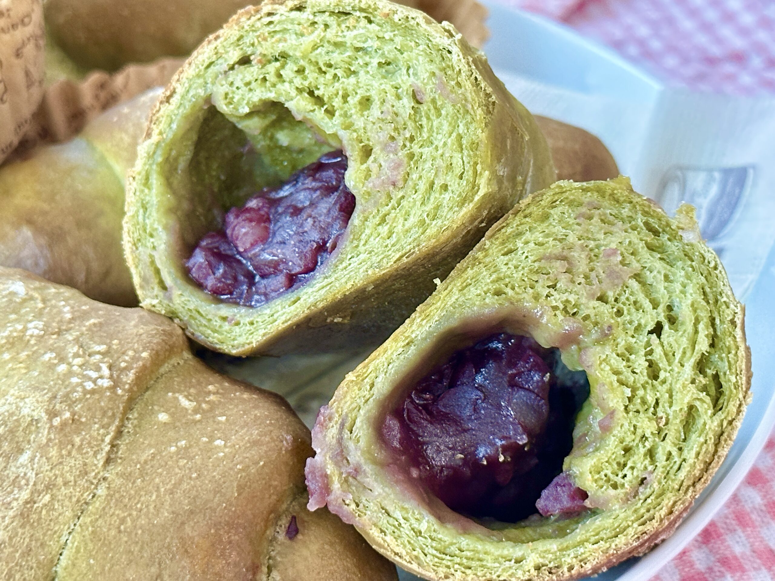狭山茶塩パン