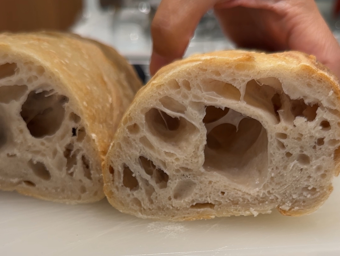 過発酵のバゲット