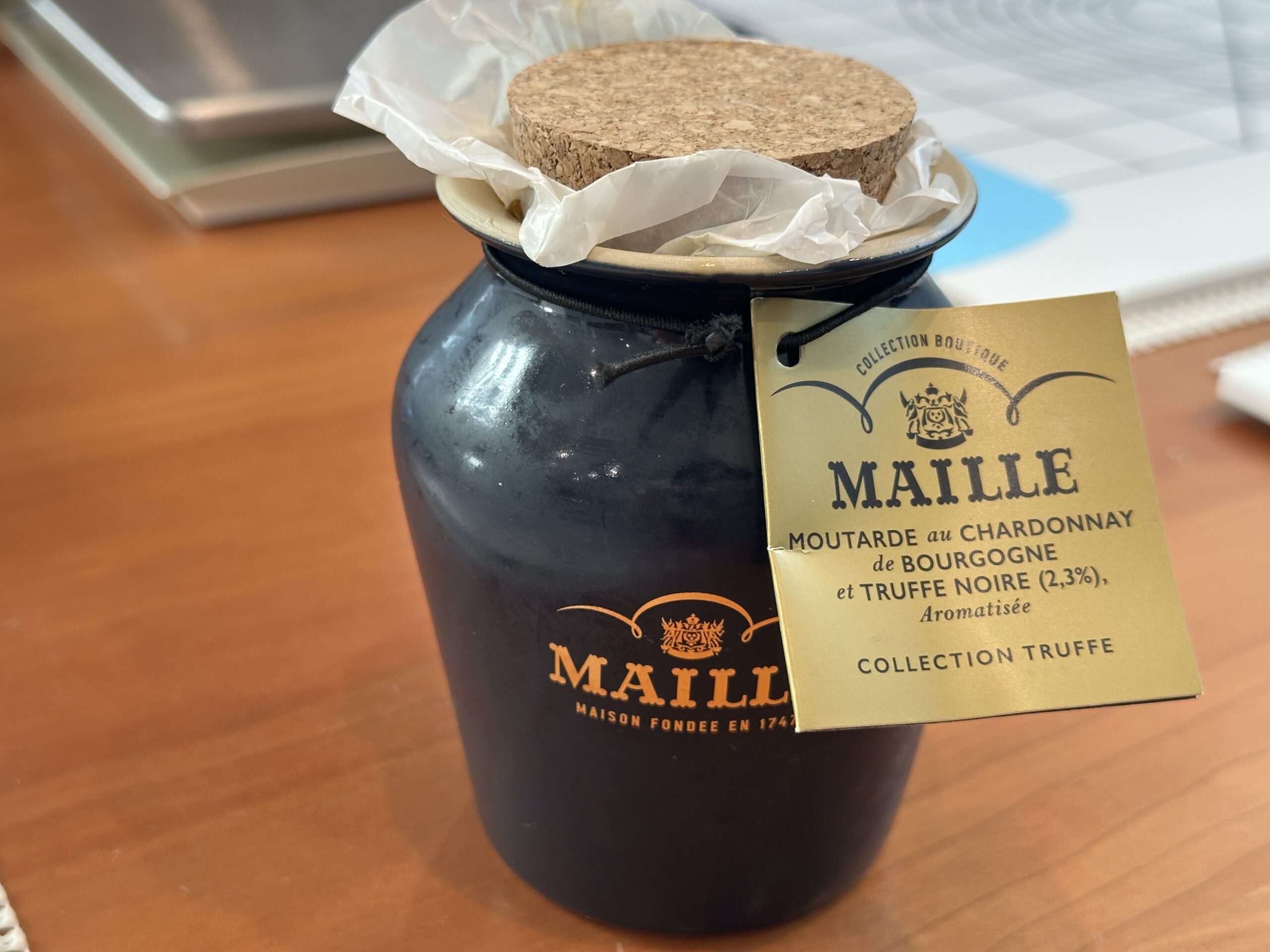 マイユの黒トリュフマスタード
